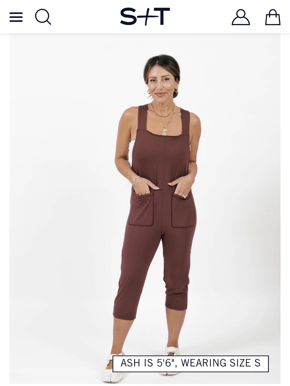 Smash Tess Capri Romperalls XL